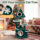 127 cm Star-Topped Cat Tower with Two Condos – view 9
