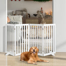 89 cm High Four-Panel Freestanding Pet Gate – view 1