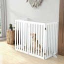 89 cm High Four-Panel Freestanding Pet Gate – view 2