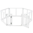 Six-Panel Clear Pet Playpen with Locking Door – view 4