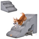 Two-Piece Foam Pet Stair Set with Three and Five Tiers – view 6