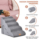 Two-Piece Foam Pet Stair Set with Three and Five Tiers – view 7