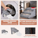 Two-Piece Foam Pet Stair Set with Three and Five Tiers – view 9