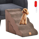 Two-Piece Foam Pet Stair Set with Three and Five Tiers – view 2