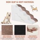 Two-Piece Foam Pet Stair Set with Three and Five Tiers – view 7