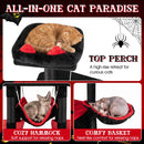 178 cm Gothic Cat Tower with Condo and Hammocks – view 8
