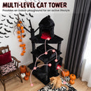 153 cm Gothic Cat Tower with Castle Condo and Coffin Bed – view 6