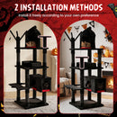 153 cm Gothic Cat Tower with Castle Condo and Coffin Bed – view 8