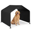 128 cm Outdoor Pet Shade Shelter – Black view 3