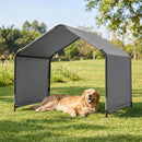 128 cm Outdoor Pet Shade Shelter – Grey view 1