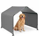 128 cm Outdoor Pet Shade Shelter – Grey view 3