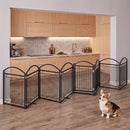 480 × 81 cm Eight-Panel Folding Metal Pet Gate – view 1