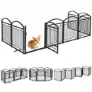 480 × 81 cm Eight-Panel Folding Metal Pet Gate – view 3