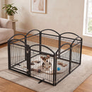 480 × 81 cm Eight-Panel Folding Metal Pet Gate – view 6