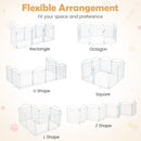 480 × 81 cm Eight-Panel Folding Metal Pet Gate – view 8