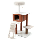 130 cm Cat Tower with Condo and Scratching Ramp – view 3