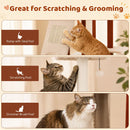 130 cm Cat Tower with Condo and Scratching Ramp – view 8