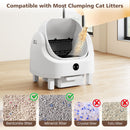 Open-Top Automatic Cat Litter Box with App Control – view 7