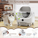 Open-Top Automatic Cat Litter Box with App Control – view 8