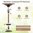 Solar Lotus Bird Bath with Planter and LED Lamp – 16304 – image 9