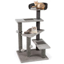 93 cm Cat Tower with Stepped Platforms and Scratching Mats – view 4