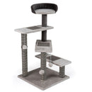 93 cm Cat Tower with Stepped Platforms and Scratching Mats – view 7