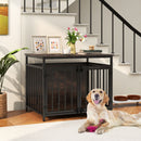 80 cm Furniture-Style Dog Crate with Three Doors – view 1