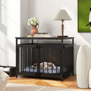 80 cm Furniture-Style Dog Crate with Three Doors – view 2