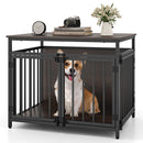 80 cm Furniture-Style Dog Crate with Three Doors – view 3