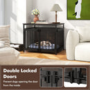 80 cm Furniture-Style Dog Crate with Three Doors – view 8