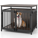80 cm Furniture-Style Dog Crate with Three Doors – view 11