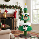 156 cm Festive Cat Tower with Two Large Condos – view 2