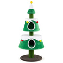 156 cm Festive Cat Tower with Two Large Condos – view 4