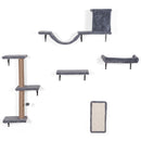 Five-Piece Wall-Mounted Cat Climbing Set – view 3