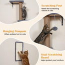Five-Piece Wall-Mounted Cat Climbing Set – view 7