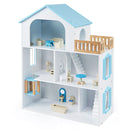 3-Storey Wooden Dollhouse with 5 Rooms and Furniture product image 15
