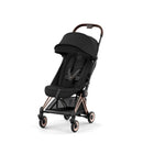 CYBEX COŸA - Sepia Black with a Rose Gold Frame - official product image 1