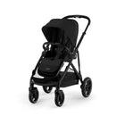 CYBEX Gazelle S Moon Black pram with standard seat
