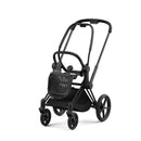 CYBEX Priam Matt Black frame shown separately; selected seat pack is included with complete pram