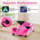 Electric Cleaning Go Kart 12V Ride-On Race Car - Pink - product detail 7
