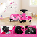 Electric Cleaning Go Kart 12V Ride-On Race Car - Pink - product detail 8