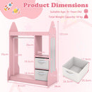 Kids Clothing Rack with Mirror and Cloth Hanger for Kids Room – product image 5