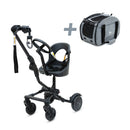 Furmates K9 x Co-Rider bundle including base, toddler seat and pet carrier