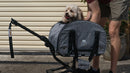 Furmates K9 pet carrier fitted to the side-riding base