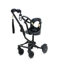 Co-Rider toddler seat fitted to shared base