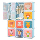 Kids 12-Cube Wardrobe, Baby Dresser Armoire – product image 11