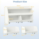 Kids Toy Storage Box, Children Wooden Bookcase with 2 Movable Drawers – product image 4