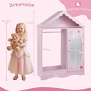 Kids Clothing Rack with Mirror, Children Dress Up Center – product image 9