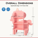 Bookcase for Kids, 3-Tier Toy Storage Organizer with Open Storage Shelves – product image 3