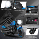 6V Kids Electric Motorcycle with Training Wheels & LED Headlights - product detail 4